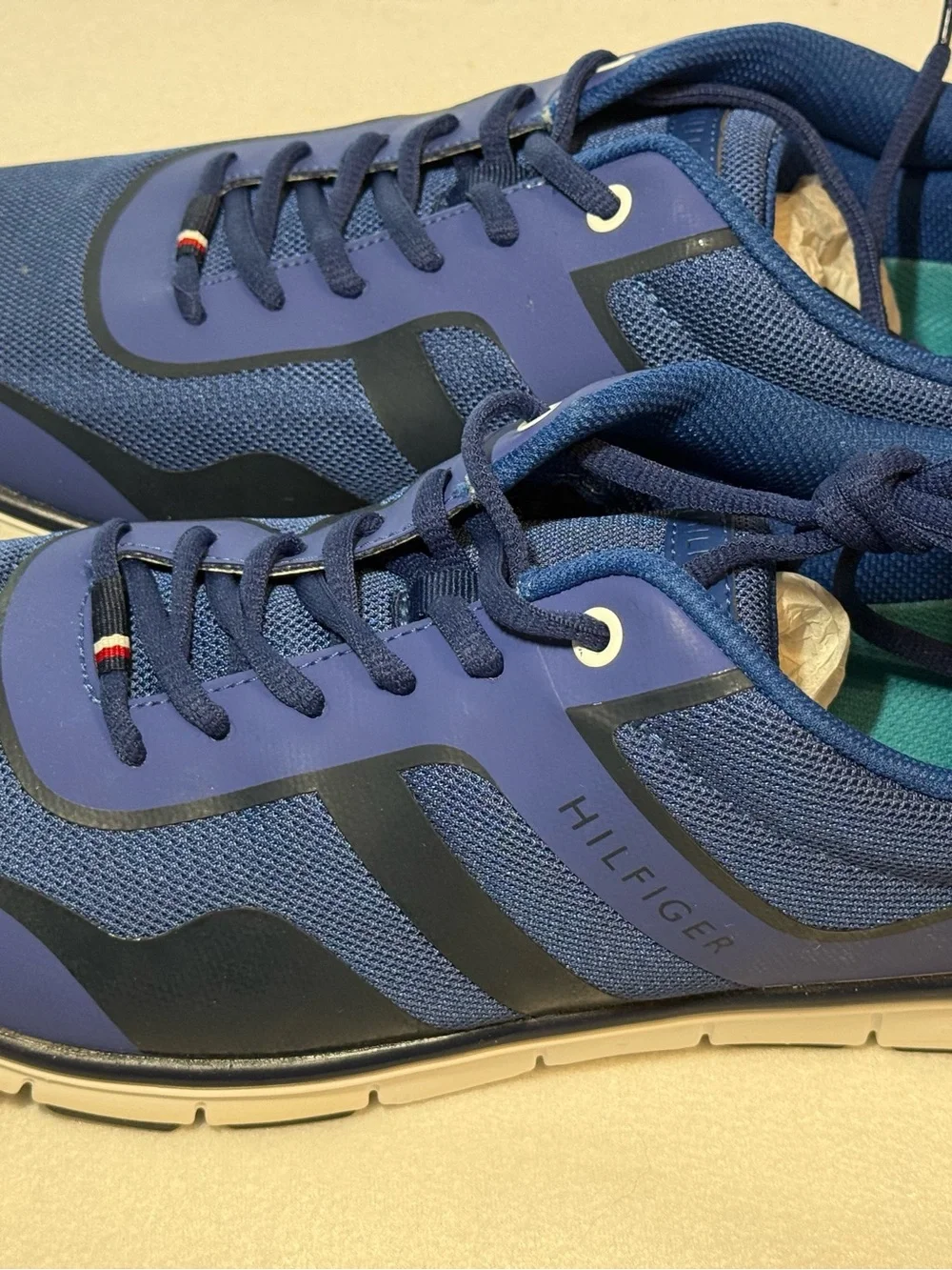 New Tommy Hilfiger Men's Kearny Shoe. Blue. Size 13.